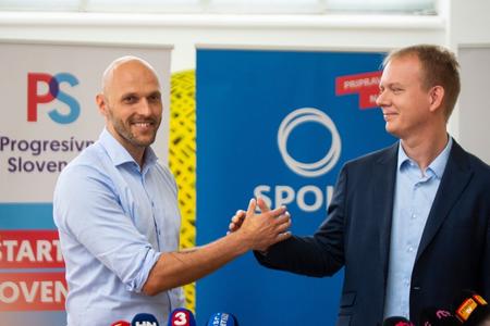 Michal Truban (PS) and Miroslav Beblavý (Spolu).