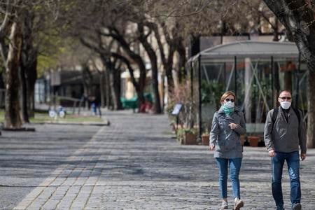 Empty streets of Bratislava.