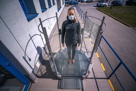 Good news from Slovakia: A mechanical engineering company has disinfection gates as Plan B for the coronavirus