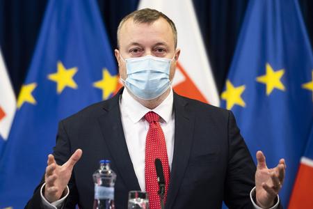 Labour Minister Milan Krajniak (Sme Rodina). 