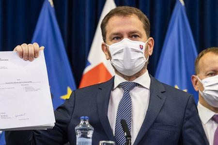 Igor Matovič presents the programme statement of his government. 