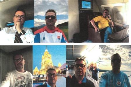 Pictures from Glvac that the police secured from Alena Zsuzsova's phone. 