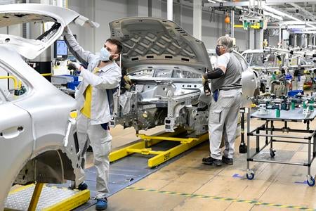 Volkswagen plant in Slovakia