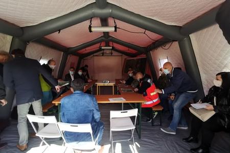 The crisis staff met in Žehra on May 7.