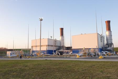 The compressor station in Veľké Zlievce