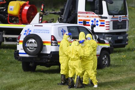 The village of Žehra was isolated after a surge of COVID-19 positive cases in mid-May.