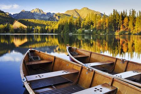 Štrbské pleso Lake in the High Tatras