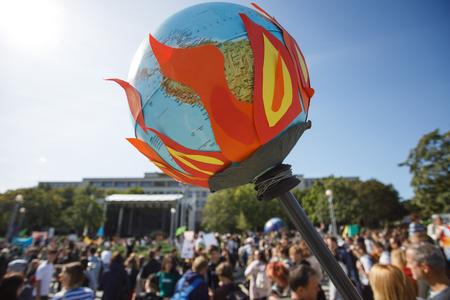 Climate change is not as emotionally charged as “discrimination against the little ones” which pro-life slogans demand must end.