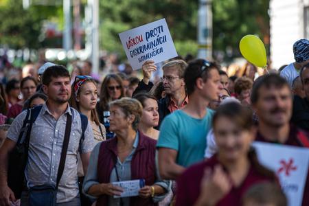 Tens of thousands protested abortions in Bratislava
