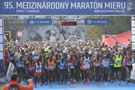 The oldest marathon in Europe, Peace Marathon in Košice, takes place in early October of 2019