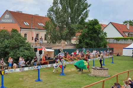 Knight tournament on horses started in Trnava on June 13.