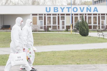 The quarantine centre in Gabčíkovo.