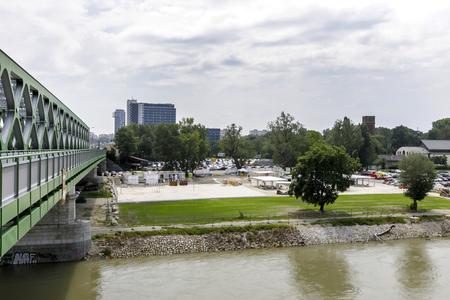 Tyršák Beach, named after Czech art historian Miroslav Tyrš, is opened in Bratislava on June 19, 2020