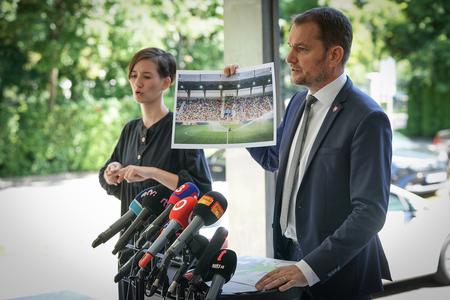 PM Igor Matovič (OĽaNO) criticised the football match in Dunajská Streda.