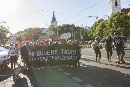 People took wooden spoons to the streets and protested against stricter abortion laws