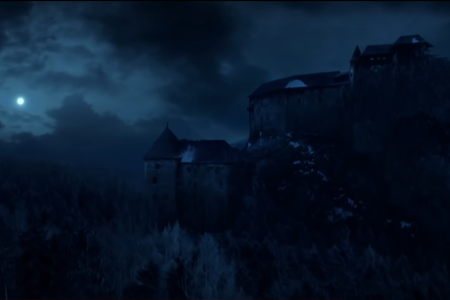 Orava castle is featured in the trailer