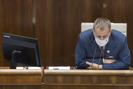 Speaker of Parliament Boris Kollár (Sme Rodina)