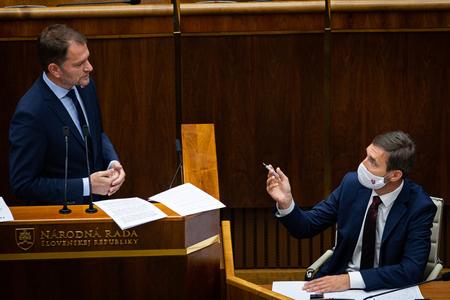 Igor Matovič and Juraj Blanár