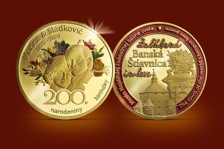 Štiavnica in love has its souvenir note and new souvenir coin