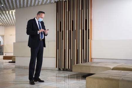 Peter Filip, the lawyer of Jozef Majský, sentenced for the embezzlement of non-banking companies, at the Supreme Court on July 29, 2020.