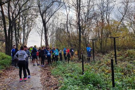 About 50 people ran on November 17 to commemorate the 42 people who were killed at the Iron Curtain between former Czechoslovakia and Austria in their attempts to flee the Czechoslovak Socialist Republic in 1948-1989.