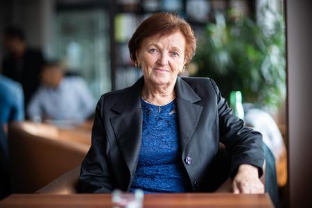 Mária Sisáková received the White Crow (Biela vrana) award on November 17, 2019