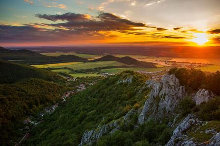 Set off to the Trenčín Region to conquer a cone-shaped hill