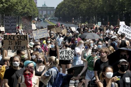 Black Lives Matter protest in Germany