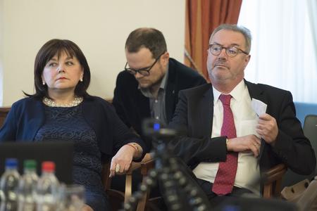 Alena Šišková (l) and Ján Šikuta (r)