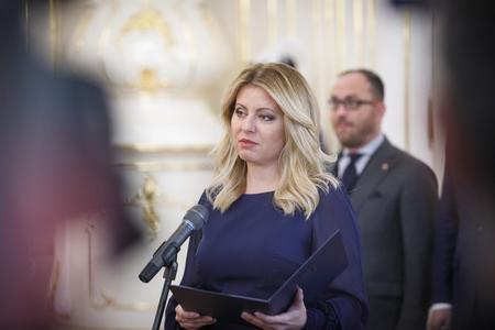 Slovak President Zuzana Čaputová