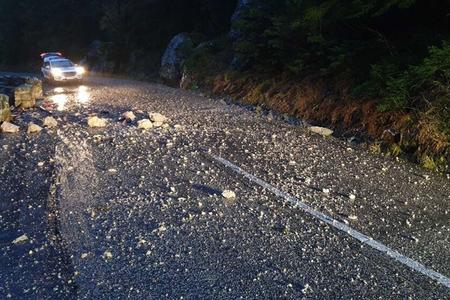Rocks fell in Terchová in the Žilina Region for the first time three weeks ago