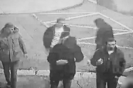CCTV footage shows the three men suspected of the murder of a 22-year-old Serbian national in Bratislava on December 8, 2019