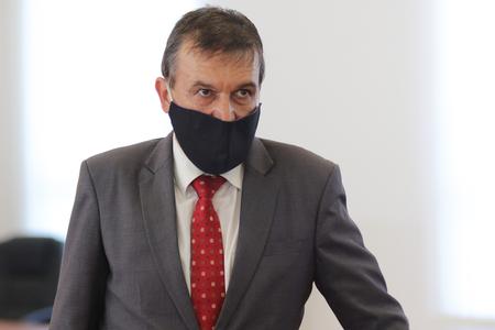 Specialised Criminal Court President Ján Hrubala after the Kuciak murder verdict. 