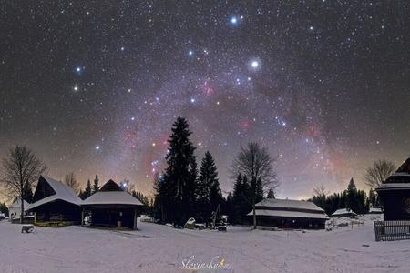 NASA chooses photo from Zuberec as the photo of the day. 