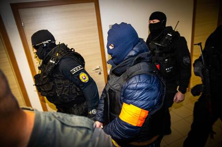 Zoltán Andruskó arrives to court