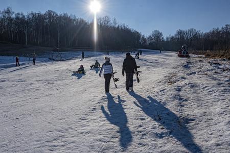 It is possible to ski at Upper Zemplín, too