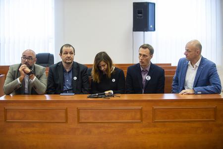 Ján Kuciak's colleagues