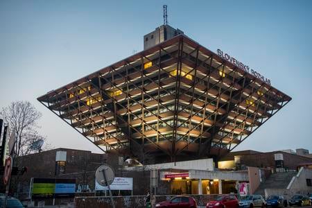 The Slovak Radio building