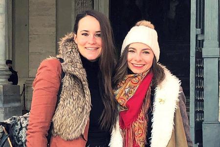 Zuzana Palovic and Gabriela Bereghazyova