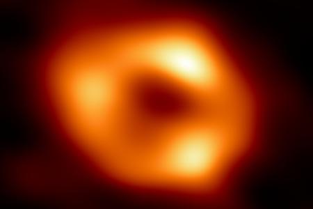 The supermassive black hole in the centre of the Milky Way galaxy.