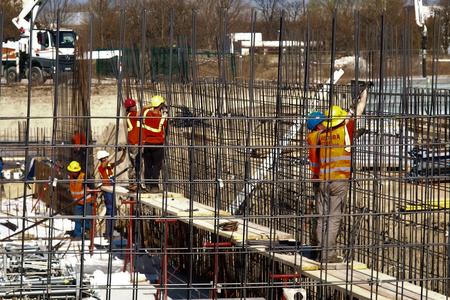 Prices of building steel and wood have skyrocketed. 