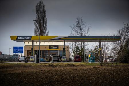 Do you know who owns filling stations in Slovakia?