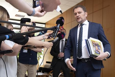 Finance Minister Igor Matovič on May 18, 2022.