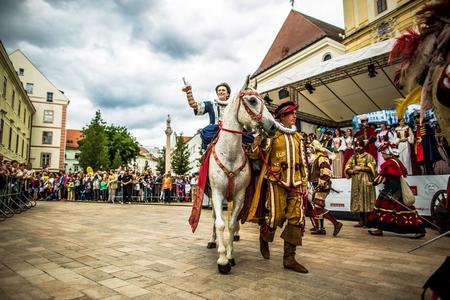 The coronation parade