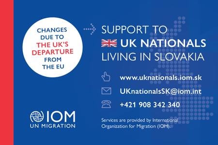 1 January 2021: Important date for UK Nationals in Slovakia