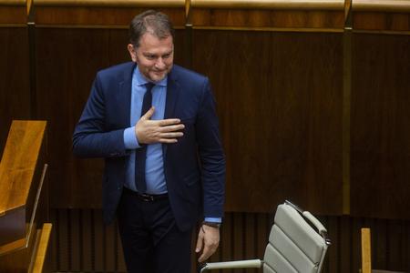 OĽaNO leader Igor Matovič thanks the MPs who supported the package of measures he calls "pro-family measures". 