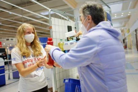 Tesco donates unsold food and organises food collections.