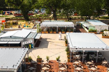 The Tyršák city beach has re-opened for the summer season. 