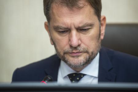 Deputy PM and Finance Minister Igor Matovič (OĽaNO) before the 81st meeting of the Government of the Slovak Republic on May 26, 2022 in Bratislava.