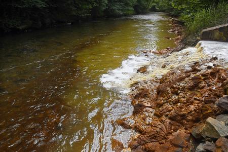 Water from mine into river less orange